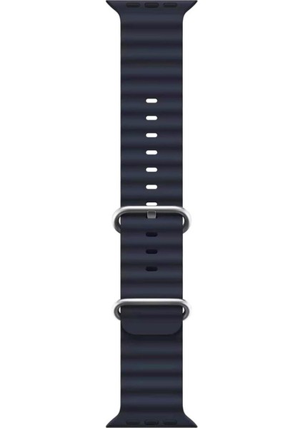 Apple Watch Series 9 41MM Kordon Ocean Band Lacivert