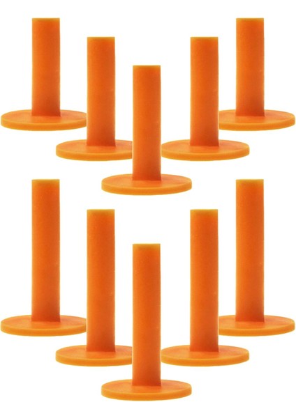 10 Adet Tutucu Sürüş Mat Pratik Yumuşak Tees Topu (Yurt Dışından)