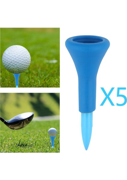 5 Golf Tee Sürüş Mavisi (Yurt Dışından)