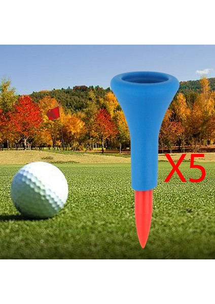 5 Golf Tee Sürüş Kırmızı (Yurt Dışından)