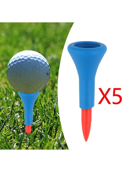 5 Golf Tee Sürüş Kırmızı (Yurt Dışından)