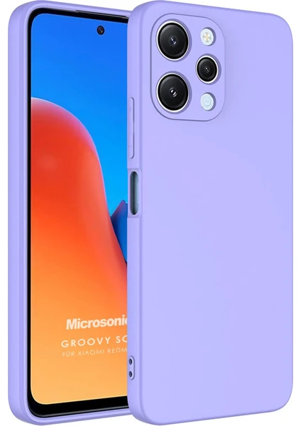 Xiaomi Redmi 12 Kılıf Groovy Soft Lila