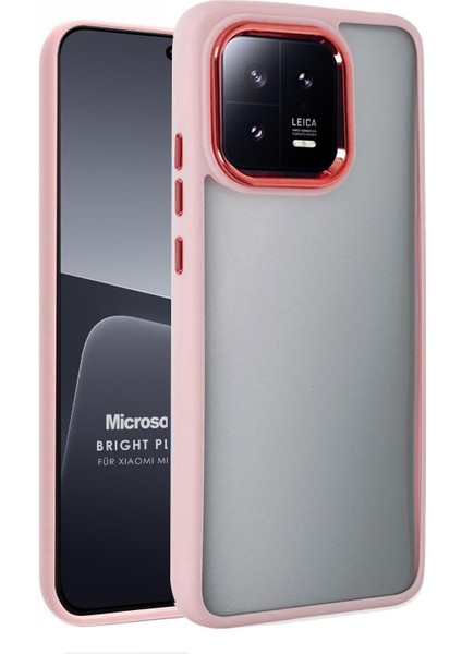 Xiaomi Mi 13 Pro Kılıf Bright Planet Rose Gold