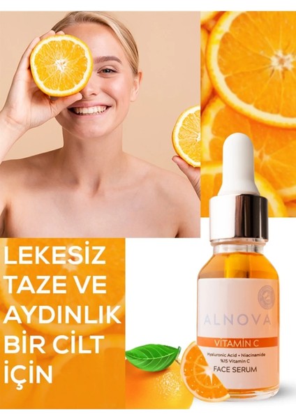 Leke Karşıtı & Aydınlatıcı Vitamin C Yüz Serumu 15 ml