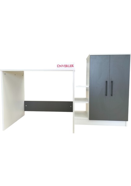 Çalışma Masası/kitaplık/dolap (Beyaz /antrasit modelleri