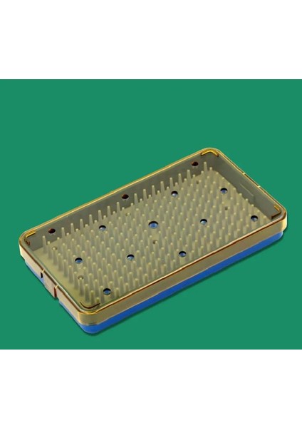 Sterilizasyon Konteyneri 16X7 cm Mikrovasküler Plastik Cerrahi Dezenfeksiyon Alet Mikrocerrahi Plastik Konteyner modelleri