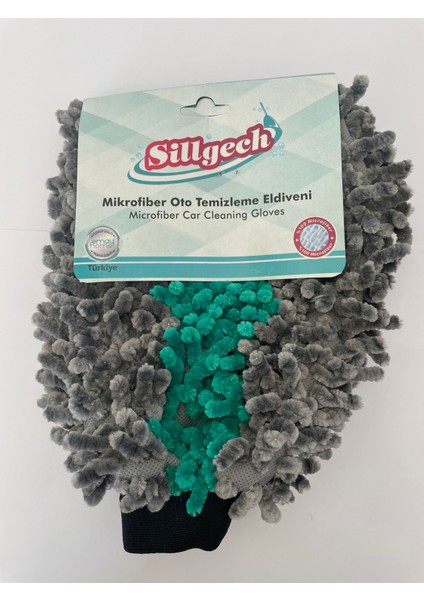 Sıllgech Mikrofiber Oto Temizleme Eldiveni