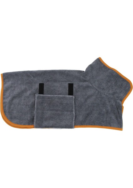 Evcil Hayvan Banyo Havlusu Emici Çabuk Kuruyan Evcil Hayvan Banyo Havlusu Mikrofiber Kedi ve Köpek Bornozu (Yurt Dışından)