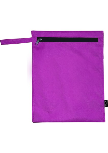 Vaola Islak Kirli Mayo-Tesettür Mayo Seyahat ve Spor Çantası Büyük Boy 35 x 45 cm - Fuşya