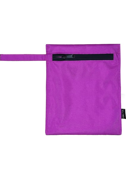 Vaola Islak Kirli Mayo-Tesettür Mayo Seyahat ve Spor Çantası Küçük Boy 25X30 cm - Fuşya