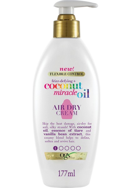Coconut Miracle Oil Pürüzsüzleştirici Sülfatsız Bakım Kremi