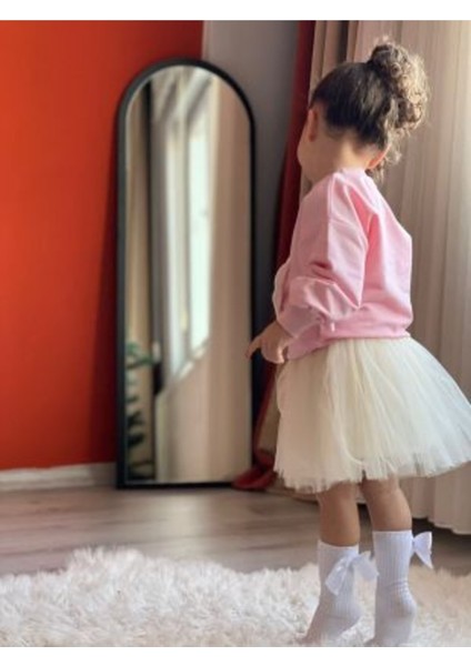 Besvika Kids Kız Çocuk Sweat ve Tütü Elbise Takım MV219