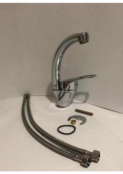 New Lavabo Batarya Flex ve 40'lık Kartuş