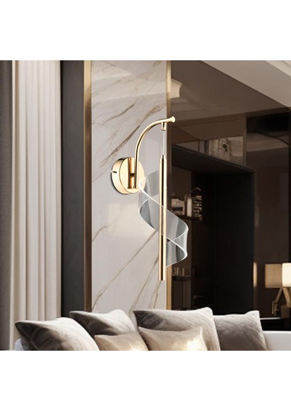 Jadon Modern Gold 3 Renkli 2 Watt Tasarım Salon Koridor Ledli Salon Aplik