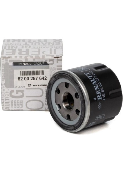 Renault Twingo Yağ Filtresi 1.2 1995 1998 Orijinal Mais