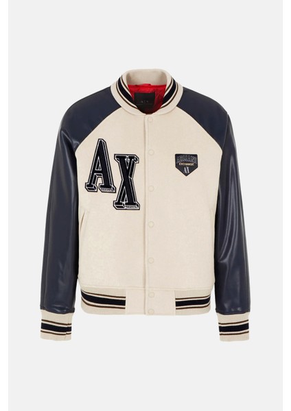 Yünlü Kolej Yaka Regular Fit Bomber Ceket Erkek Ceket 6RZB21 Znıkz 49AJ fırsatları