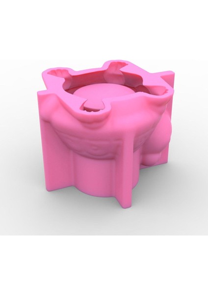 3D Kaplumbağa Kalıp Pot Dekor (Yurt Dışından)