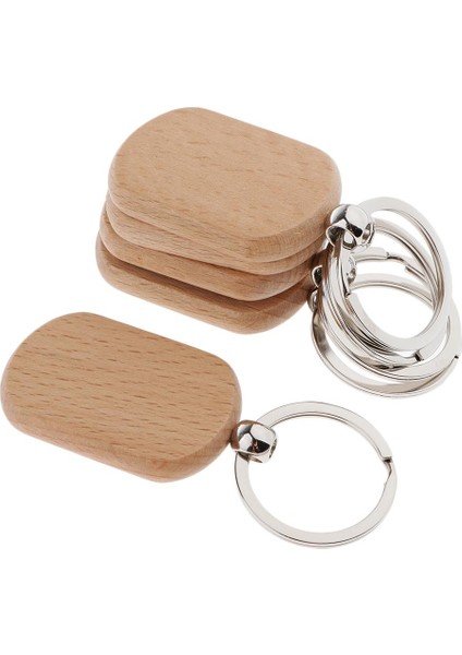 5pc Ahşap Gravür Taklitleri Altaklar Için Etiket Anahtar Keying Telefon Dekoru Yuvarlak Dikdörtgen 42X30MM (Yurt Dışından)