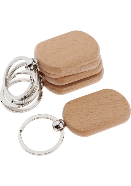 5pc Ahşap Gravür Taklitleri Altaklar Için Etiket Anahtar Keying Telefon Dekoru Yuvarlak Dikdörtgen 42X30MM (Yurt Dışından)