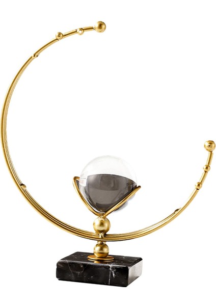 Taban Dekorasyonlu Top Süsleme Modern Soyut Centerpieces El Sanatları. 5CMX21.5CM (Yurt Dışından)
