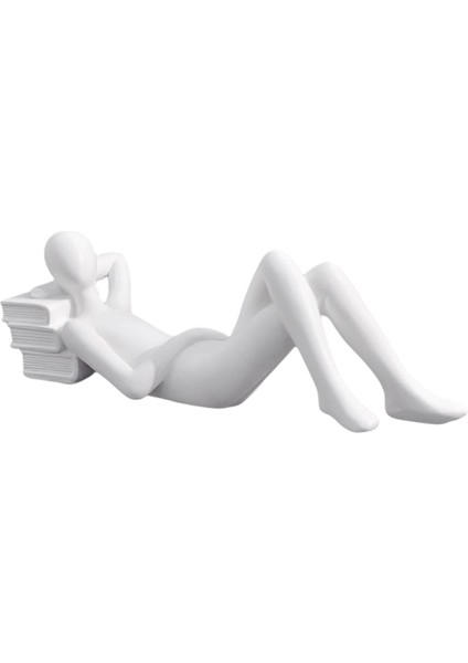 Soyut Düşünür Heykelcik Reçine Düşünür Heykeli Düşünür Heykel Yapıt Tarzı C 18X7X6 cm (Yurt Dışından)