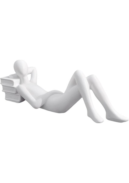 Soyut Düşünür Heykelcik Reçine Düşünür Heykeli Düşünür Heykel Yapıt Tarzı C 18X7X6 cm (Yurt Dışından)