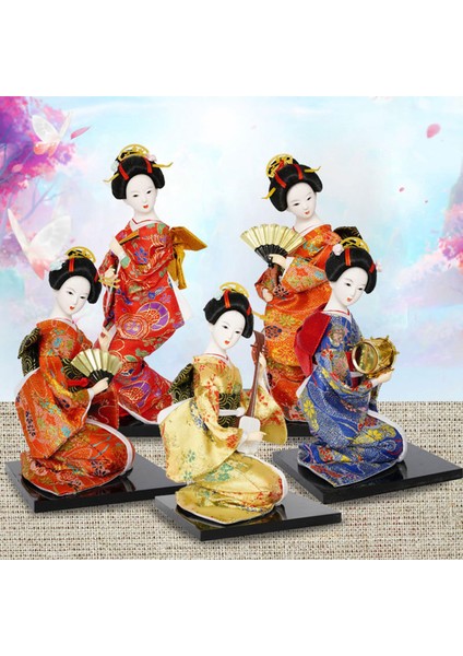 Süsleme A Için 12 Inç Japon Kimono Geyşa Minyatür El Sanatları (Yurt Dışından) indirimleri