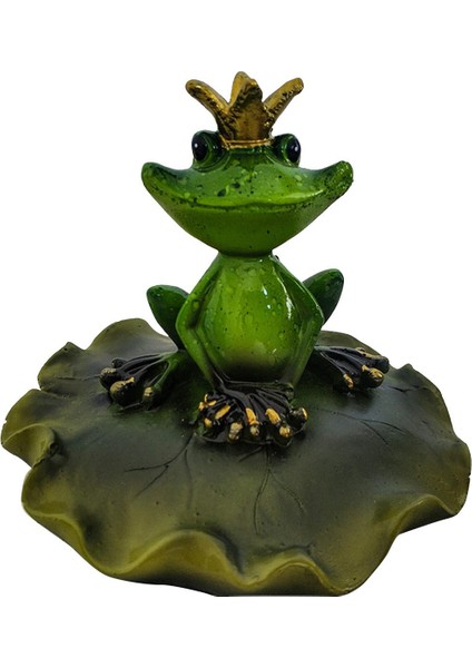 Yüzen Kurbağa Heykeli Yeşil (Yurt Dışından) fırsatları