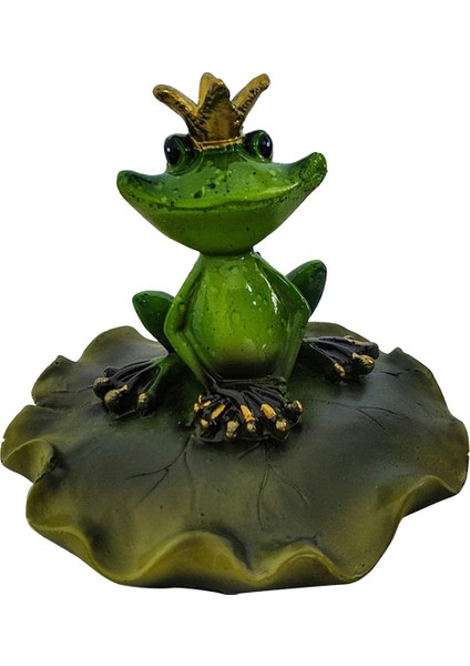 Yüzen Kurbağa Heykeli Yeşil (Yurt Dışından) indirimleri