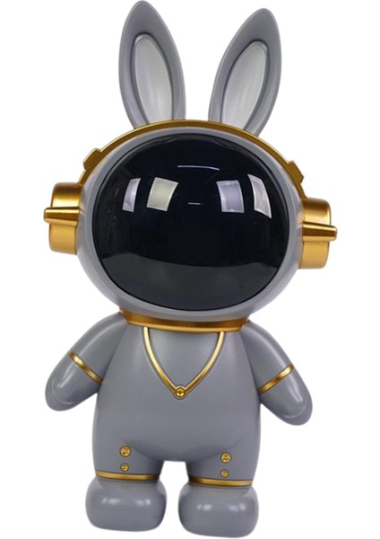 Yaratıcı Kumbara Astronot Oyuncakları Uzay Teması Için Kolay Erişim Para Kavanozu Spaceman Gri (Yurt Dışından) modelleri