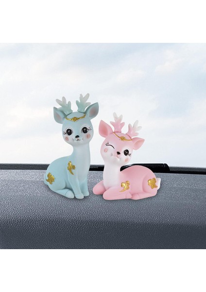 Geyik Heykeli Dekor Oturma Odası Araba Mavi Pembe Için Ayakta Geyik Heykelleri Oturan (Yurt Dışından) fırsatları