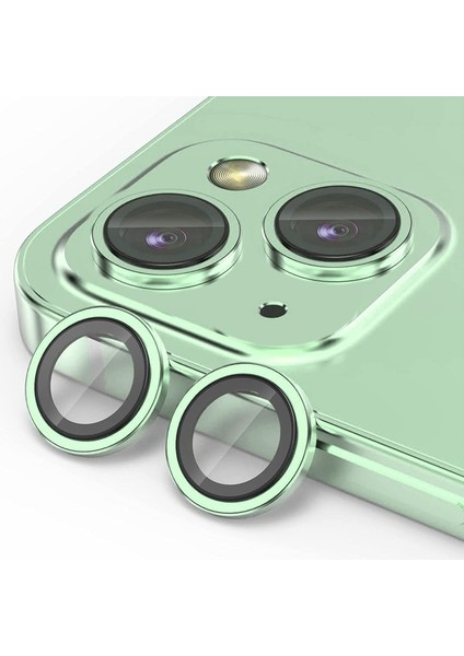 Apple iPhone 15 Uyumlu Uygulama Apratlı Kamera Koruma Safir Lens Koruyucu Cam