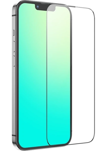 Apple iPhone 14 Uyumlu Tam Kapatan Rika Premium Cam Ekran Koruyucu Kırılmaz Tamperli Koruma