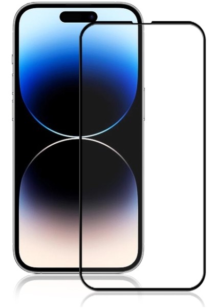 Apple iPhone 12 Pro Max Uyumlu Tam Kapatan Tamperli Cam Ekran Koruyucu Rio Glass Ekran Koruma