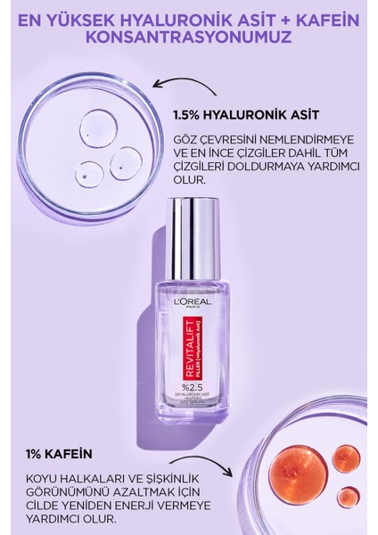 Revitalift Clinical 12 Saf C Vitamini Serum & Filler Aydınlatıcı Göz Serumu