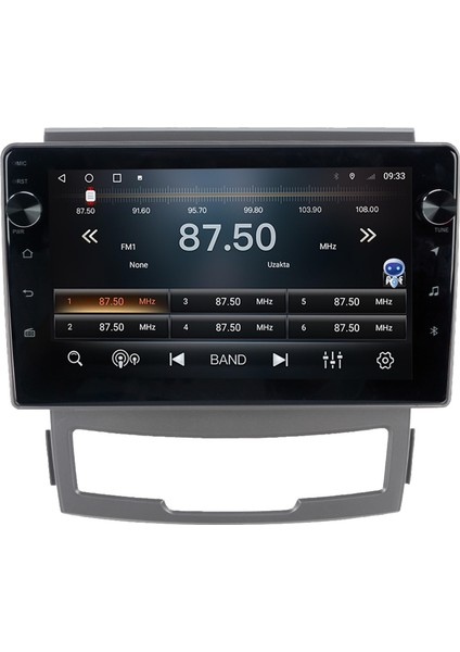 Ssangyong Kyron Android Multimedya Carplay Oem 4gb RAM+64GB HDD 2008-2013 Navigosyan Tuşlu Ekran