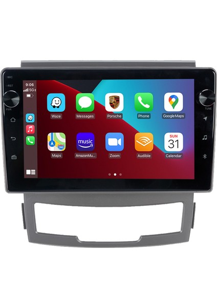 Ssangyong Kyron Android Multimedya Carplay Oem 4gb RAM+64GB HDD 2008-2013 Navigosyan Tuşlu Ekran