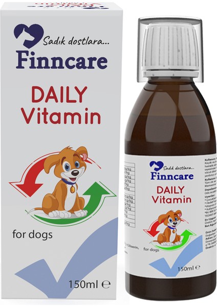Köpekler İçin Daily Vitamin 150 ml modelleri