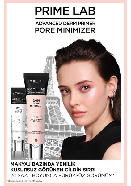 Prime Lab Pore Minimizer Gözenek Küçültücü Makyaj Bazı & L'oreal Cosmetics Mini Prime Lab