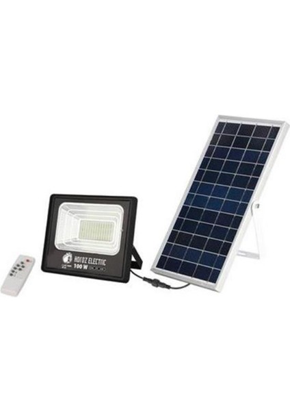 Tıger 100W Beyaz LED Solar Projektör