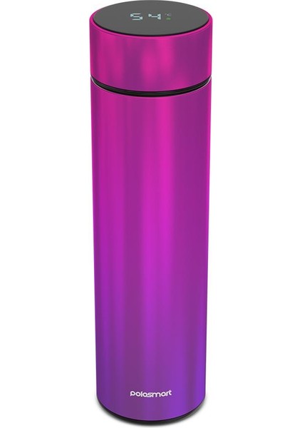 PSH01 Dijital Göstergeli Termos 500 ml Mor fiyatları