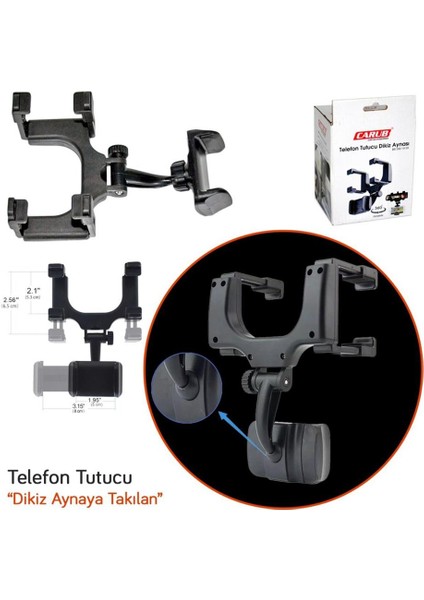 Telefon Tutucu Dikiz Aynasına Takılan fiyatları