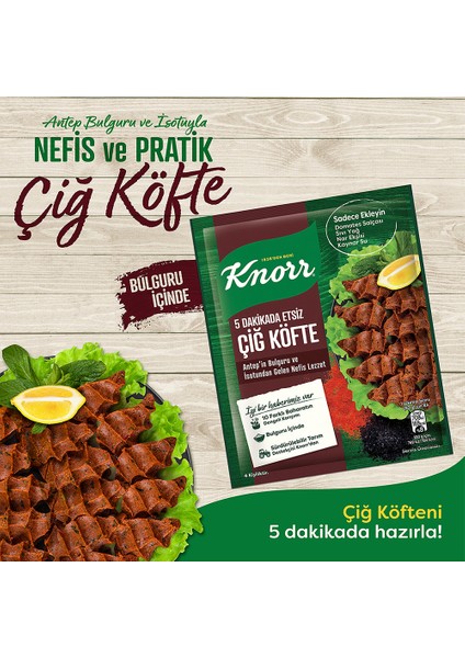 Çiğ Köfte Seti 120G X6