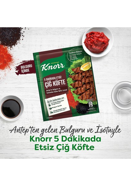 Çiğ Köfte Seti 120G X6