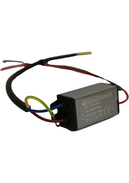 4-7X1W 350Ma 12-25V Power Led Driver IP67 Power Led Sürücü