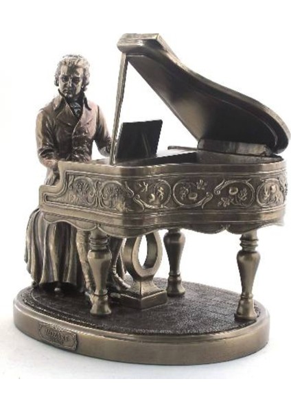 Veronese Biblolar-Wise Mitoloji & Tarih-Wıse MOZART-20,5X14X20 CM-JWU75168A4– Dekoratif Obje ve Koleksiyonluk Model