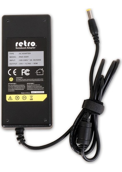Samsung 19V 4.74A 90W Notebook Adaptör RNA-SG04 modelleri