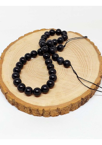 Shungite (Şungit) Taşı Dizi 10MM