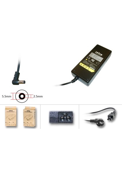 Toshiba Dynabook 19V 3.95A 75W PA3715E-1AC3 Notebook Adaptör RNA-TS07 fırsatları