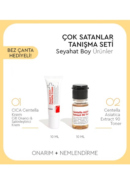 Çok Satanlar Tanışma Seti Onarım + Nemlendirme